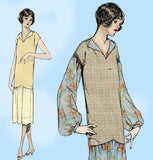 McCall 4110: 1920s Rare Misses Flapper Dress Sz 36 Bust Vintage Sewing Pattern