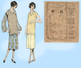 McCall 4110: 1920s Rare Misses Flapper Dress Sz 36 Bust Vintage Sewing Pattern