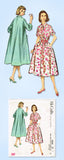 1950s Original Vintage McCall Pattern 4165 Uncut Misses Robe or Duster Sz 34 B
