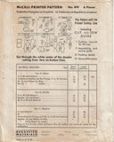 1930s Vintage McCall Sewing Pattern 419 Mom & Baby Stuffed Animal Dolls Giraffe