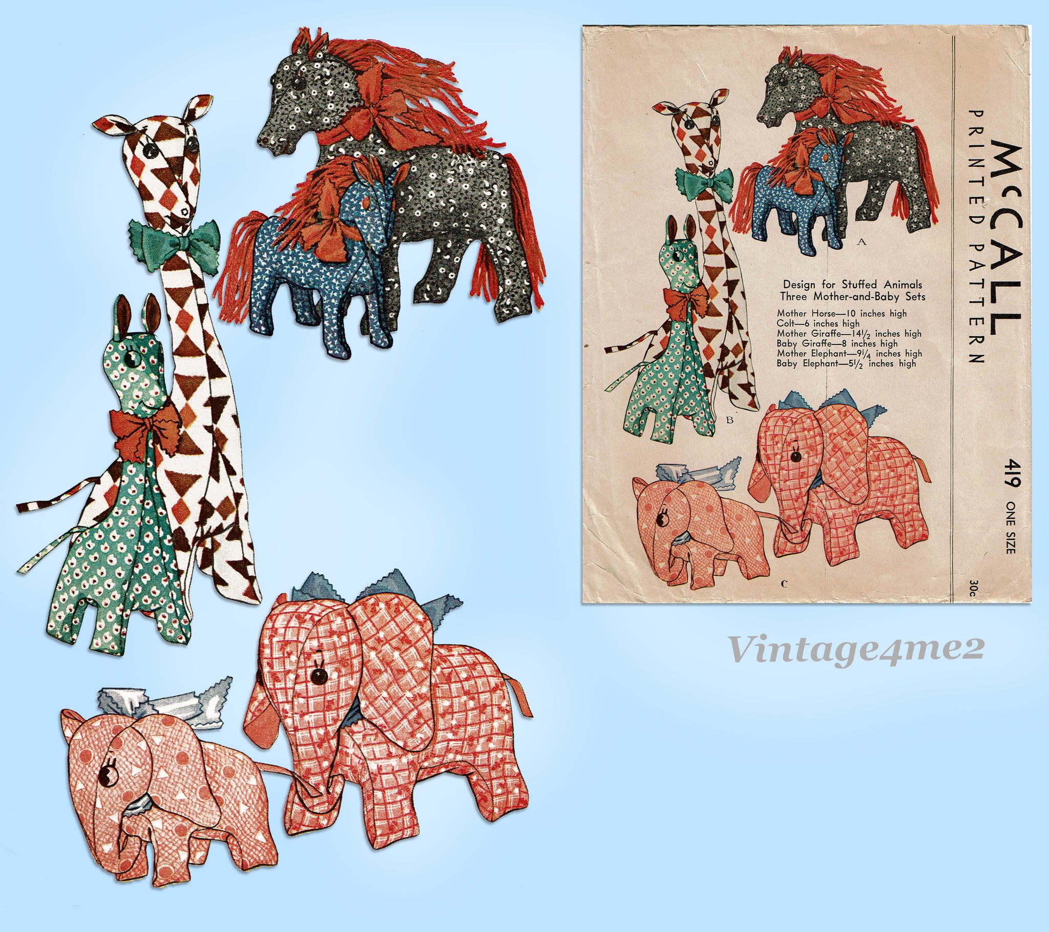 Stuffed Animal PDF Sewing Patterns — Cirquell Curiosities - Plushies,  Patterns, Art Doll, and Masks