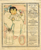 McCall 4252: 1920s Infants Christening Dress & Slip Vintage Sewing Pattern - Vintage4me2