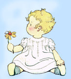 McCall 4252: 1920s Infants Christening Dress & Slip Vintage Sewing Pattern - Vintage4me2
