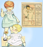 McCall 4252: 1920s Infants Christening Dress & Slip Vintage Sewing Pattern - Vintage4me2