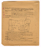 1910s Rare McCalls Sewing Pattern 4394 Uncut Toddler Girls Victorian Dress Sz6
