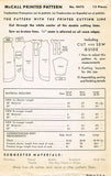 1940s Vintage Mens Nightshirt 1941 McCall VTG Sewing Pattern 4473 Size LRG