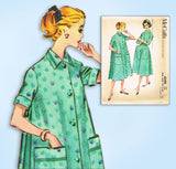 1950s Vintage McCall's Sewing Pattern 4500 Uncut Misses Robe or Duster Size 36 B