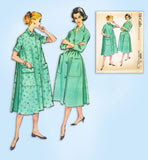 1950s Vintage McCall's Sewing Pattern 4500 Uncut Misses Robe or Duster Size 36 B