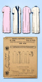 1910s Vintage McCall Sewing Pattern 4500 Uncut Infant's Kimono Slip Layette - Vintage4me2