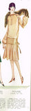 1920s Original Vintage McCall Sewing Pattern 4559 Uncut Shirred Flapper Dress 34B -Vintage4me2