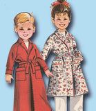 1950s Vintage McCall's Sewing Pattern 4613 Uncut Toddler Boy Girl Robe Size 5