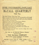 1920s McCall Kaumagraph Embroidery Transfer 465 Uncut Floral Sheet Motifs