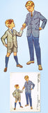 1950s Vintage McCall's Sewing Pattern 4814 Uncut Toddler Boys Suit Size 6