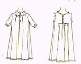 McCall 4832: 1920s Infants Christening Dress & Slip Vintage Sewing Pattern