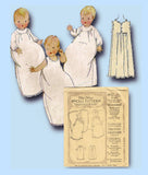 McCall 4832: 1920s Infants Christening Dress & Slip Vintage Sewing Pattern
