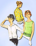 1950s Vintage McCalls Sewing Pattern 4896 Uncut Misses Blouse or Jacket Sz 32 B