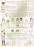 1910s Vintage McCall Sewing Pattern 4906 Uncut Toddler Girls Victorian Dress Sz4 - Vintage4me2