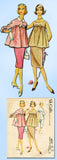 1950s Vintage McCall's Sewing Pattern 4937 Uncut Misses Maternity Suit Sz 14 34B