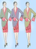 McCall 4981: 1930s Misses Wrap or Negligee Sz 40 42 Bust Vintage Sewing Pattern - Vintage4me2