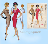 McCall's 4990: 1950s Stunning Uncut Sailor Dress Sz 36 B Vintage Sewing Pattern