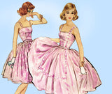McCalls 5004: 1950s Misses Skirt & Bodice Size 32 Bust Vintage Sewing Pattern