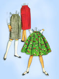 McCall 5232: 1950s Uncut Little Girls Skirt Set Size 10 Vintage Sewing Pattern - Vintage4me2