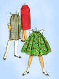McCall 5232: 1950s Uncut Little Girls Skirt Set Size 10 Vintage Sewing Pattern - Vintage4me2