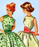 1960s Vintage McCall's Sewing Pattern 5394 Easy Misses Sun Dress Size 36 Bust - Vintage4me2