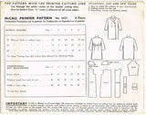 1940s Vintage McCall Sewing Pattern 5431 Cute Toddler Girls Bathrobe Size 6