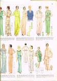 McCall 5724: 1930s Uncut Misses 2 Piece Pajamas Size 34 B Vintage Sewing Pattern -Vintage4me2