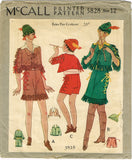 McCall 5828: 1920s Rare Uncut Peter Pan Costume Size 30 B Vintage Sewing Pattern