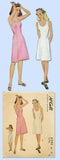1940s Original Vintage McCall Pattern 6082 Little Girls Princess Cut Slip Sz 12