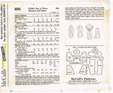 1960s McCalls Sewing Pattern 6253 Helen Lee Toddler Girls Play Clothes Size 5