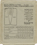 McCall 6260: 1930s Rare Plus Size Women's Slip Sz 40 Bust Vintage Sewing Pattern - Vintage4me2