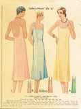 McCall 6260: 1930s Rare Plus Size Women's Slip Sz 40 Bust Vintage Sewing Pattern - Vintage4me2