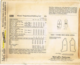 1960s Vintage McCalls Sewing Pattern 6289 Very Easy Bathing Suit Sz 32 Bust