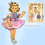 1960s Vintage McCalls Pattern 6465 Uncut Chatty Cathy 19-20 Inch Doll Clothes