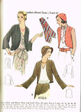 McCall 6586: 1930s Misses Eton Jacket & Scarf Sz 36 Bust Vintage Sewing Pattern - Vintage4me2