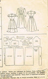 1940s Vintage McCalls Sewing Pattern 6600 Girls Confirmation Dress Size 12 30 B
