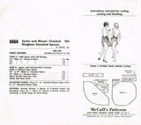Fabric Requirements and Notions for McCall's 6664
