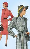 1940s Vintage McCall Sewing Pattern 6691 Uncut Misses Street Dress Size 20 38B - Vintage4me2