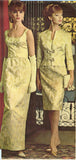1960s Original Vintage McCall Sewing Pattern 7057 Uncut Misses Evening Dress 36B
