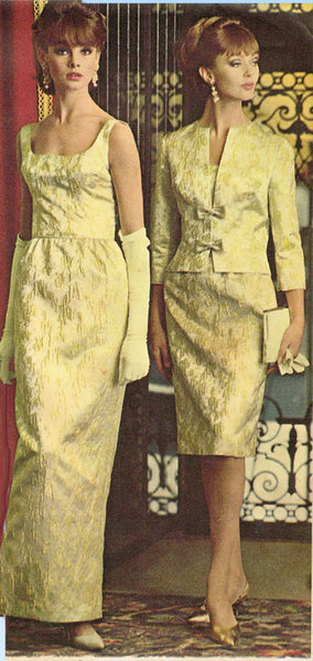 green emerald velvet dress McCall's 7542 Sewing Pattern, Dress, Size 6-16, Neatly Cut, Complete –  Patterns Central