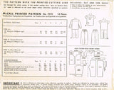 1940s Vintage McCall Sewing Pattern 7070 Toddler Boys 2 PC Pajamas Size 3