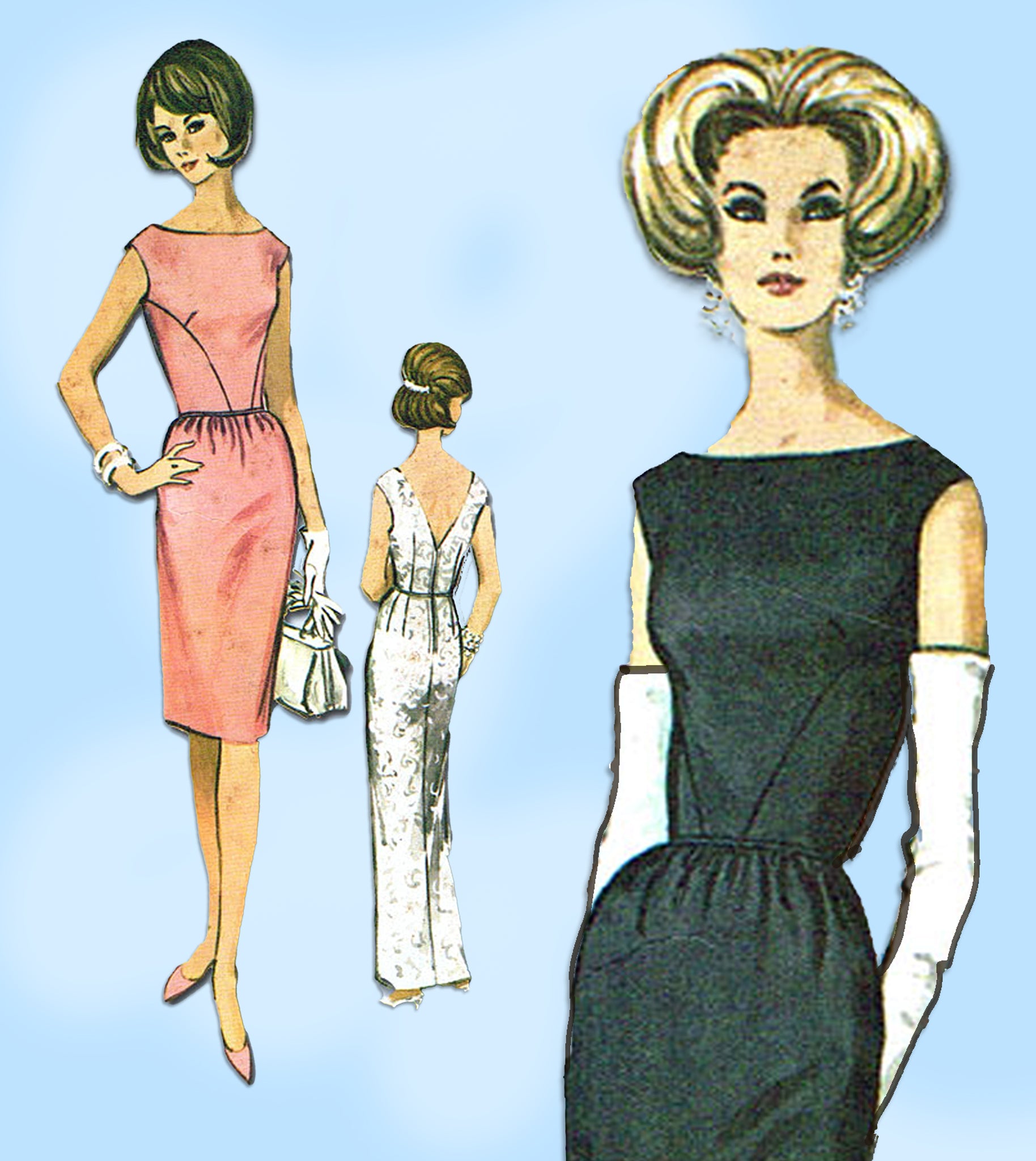 1960s Evening Dresses, Bridesmaids, Mothers Gowns | Vintage dresses, Evening  gowns, Mothers gowns