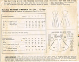 McCall Pattern 7204: Uncut Misses Afternoon Dress Sz 32 B Vintage Sewing Pattern - Vintage4me2
