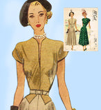 McCall Pattern 7204: Uncut Misses Afternoon Dress Sz 32 B Vintage Sewing Pattern - Vintage4me2