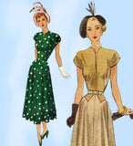 McCall Pattern 7204: Uncut Misses Afternoon Dress Sz 32 B Vintage Sewing Pattern - Vintage4me2
