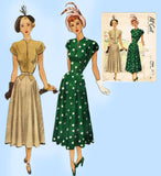 McCall Pattern 7204: Uncut Misses Afternoon Dress Sz 32 B Vintage Sewing Pattern - Vintage4me2