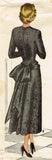 McCall 7446: 1940s Stunning Misses Dinner Dress Size 32 B Vintage Sewing Pattern - Vintage4me2